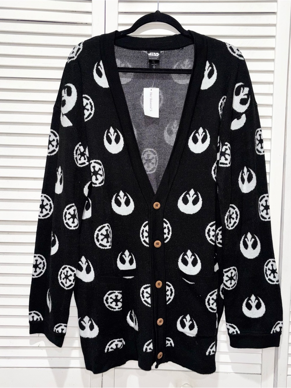 Our Universe Star Wars Classic Icons Cardigan Her Universe Exclusive Size XL